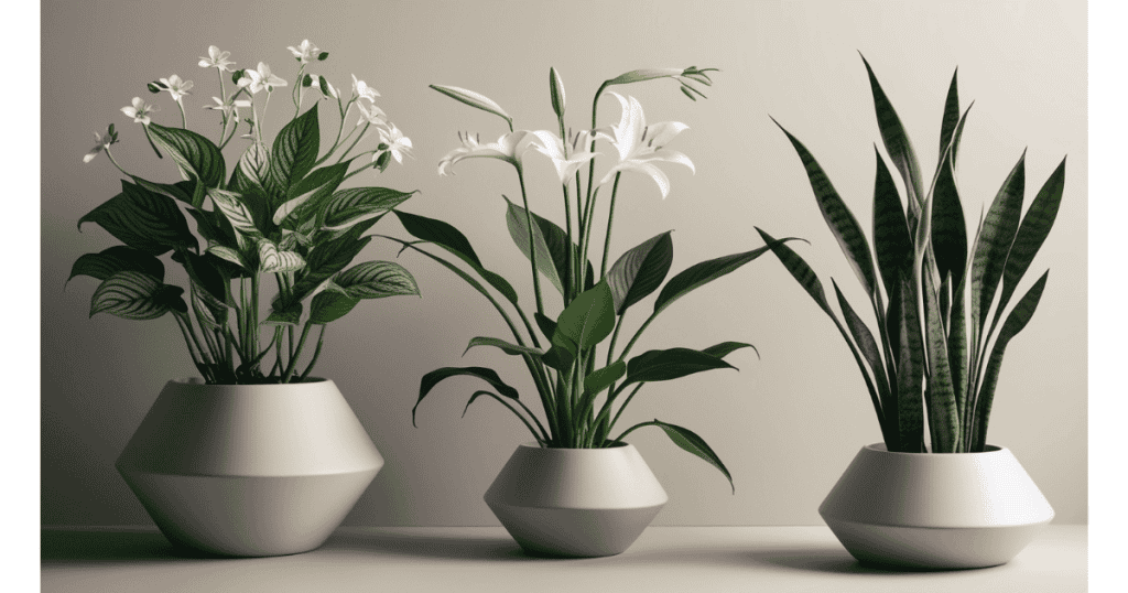 Plants to improve indoor air quality
